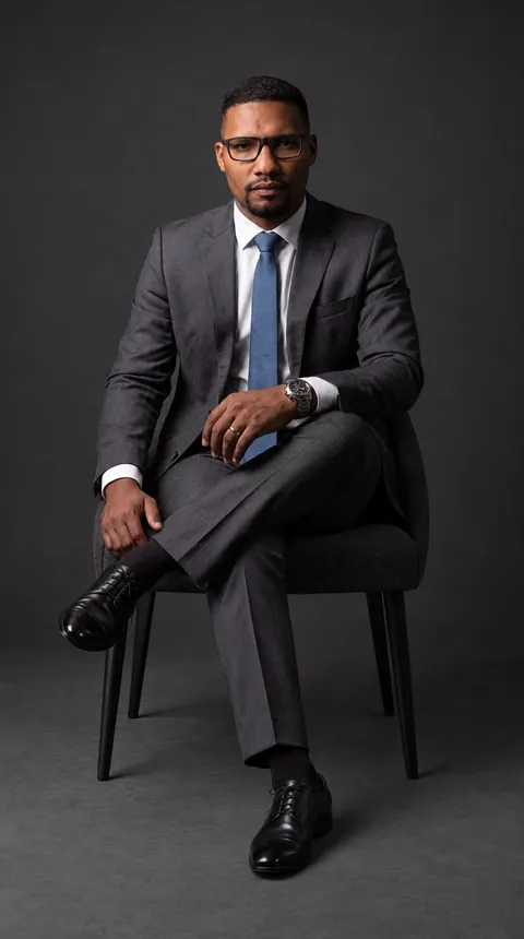 Gadiel Lopes, fundador da Glopes Growth Ads, sentado em uma poltrona